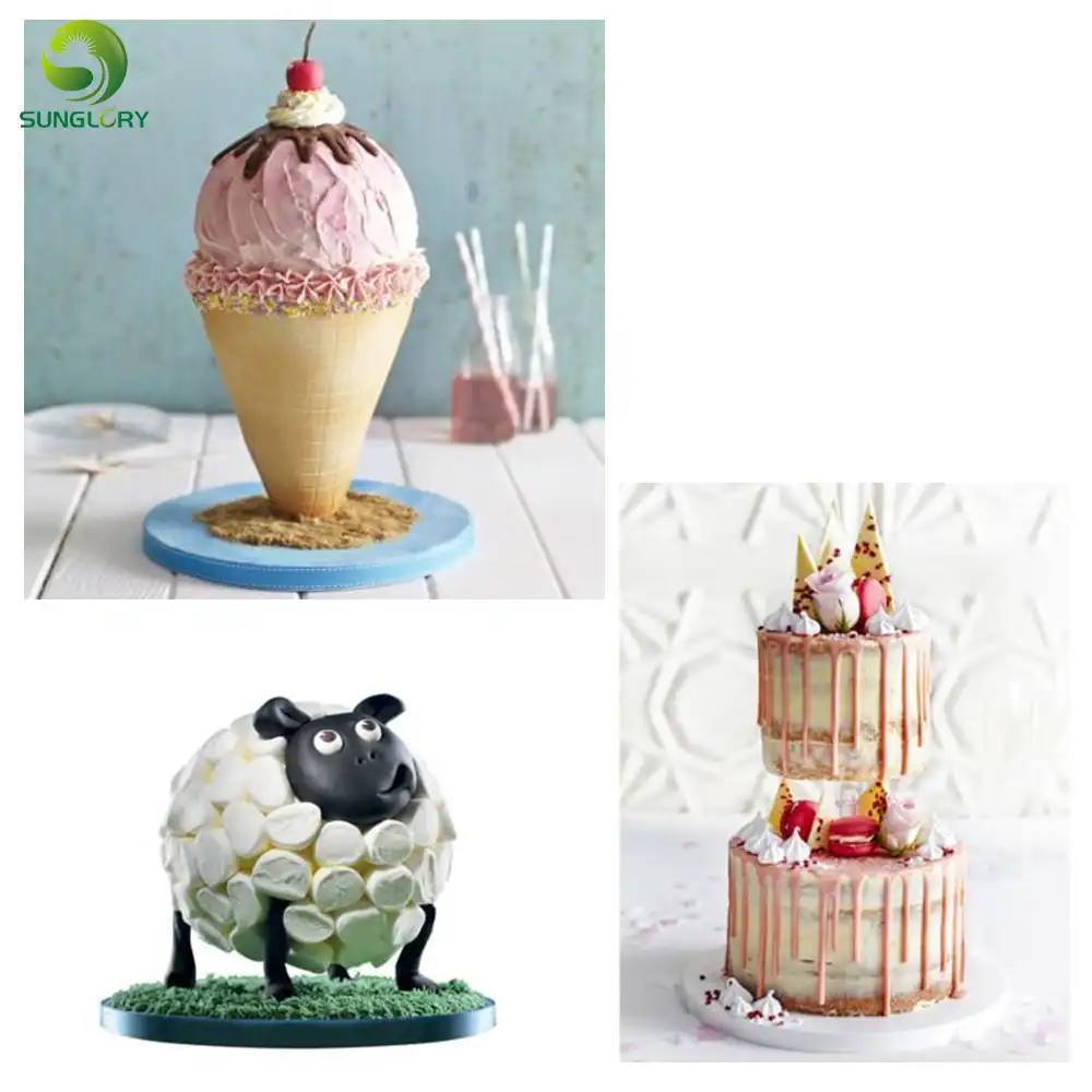 Tiers And Spheres Cake Frame Kit Anti,Gravity Cake Kit To Make Easy Multi Tiered Cakes Wedding Decoration Cake Stand Baking Tool