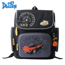 2016 Nueva Rusia Estilo mochilas Ortopédicos Para Niños Coche Ultraligero Impermeable Mochila Niños del bolso de Escuela del Niño bolsa feminina