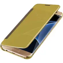 Для Xiaomi Redmi Note 4 X случае роскоши смарт-зеркало View Flip услуга Сенсорный экран кожа флип Redmi Note 4 Чехлы сна Wake Обложка