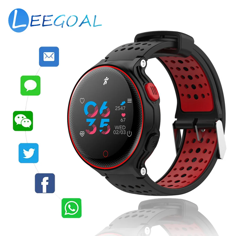 

Smart Watch IP68 Waterproof Swimming Fitness Tracker Sport Smartwatch Blood Pressure Heart Rate Monitor Reminder Bracelet