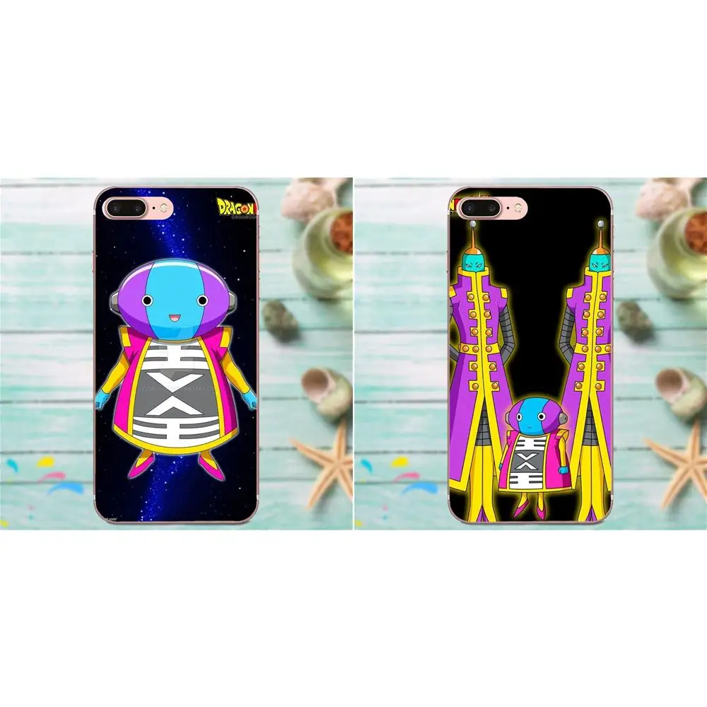 Японский аниме Dragon Ball Super Zeno Sama Мягкий защитный чехол из кожи для Apple iPhone 4 4S 5 5C 5S SE | Чехлы-накладки -33002057567