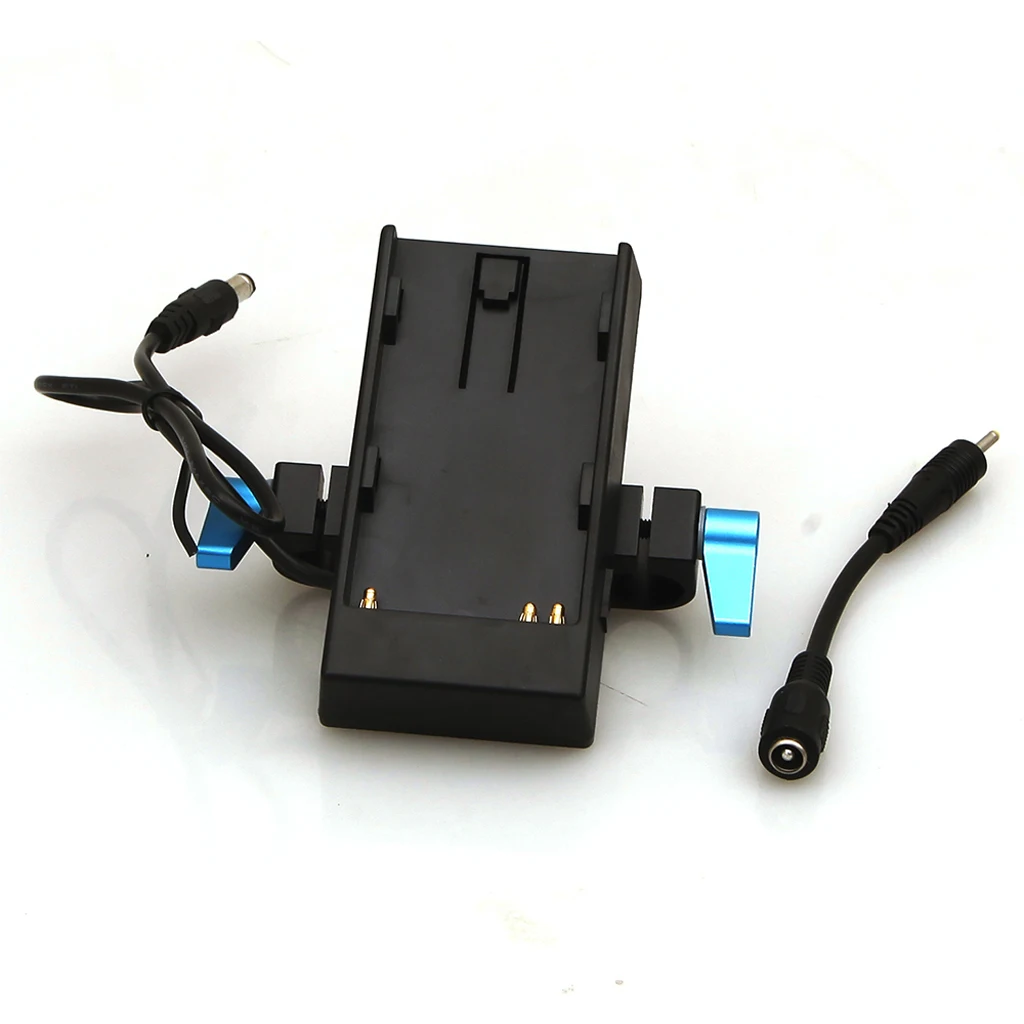  BMCC 4K Camera Battery Mount Power Plate For Sony BP-U60/30 15mm Clamp