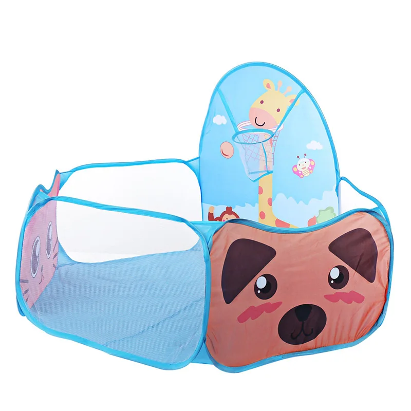Portable Baby Playpen Children Outdoor Indoor Ball Pool Play Tent Kids Safe Foldable Playpens Game Pool of Balls for Kids Gifts