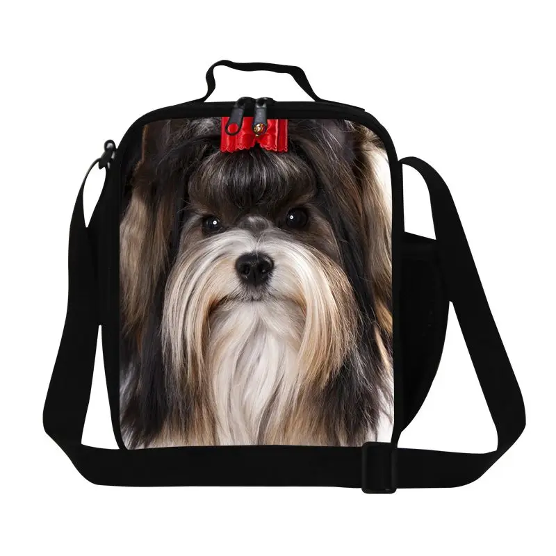 Dispalang designer pet dog lunch bag children lunch box stylish