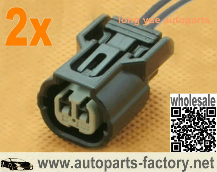 

2pcs IAT ECT VTEC K Series connector plug pigtail rsx ep3 s2000 txs si k20 k case for Honda acura civic element pilot accord 8