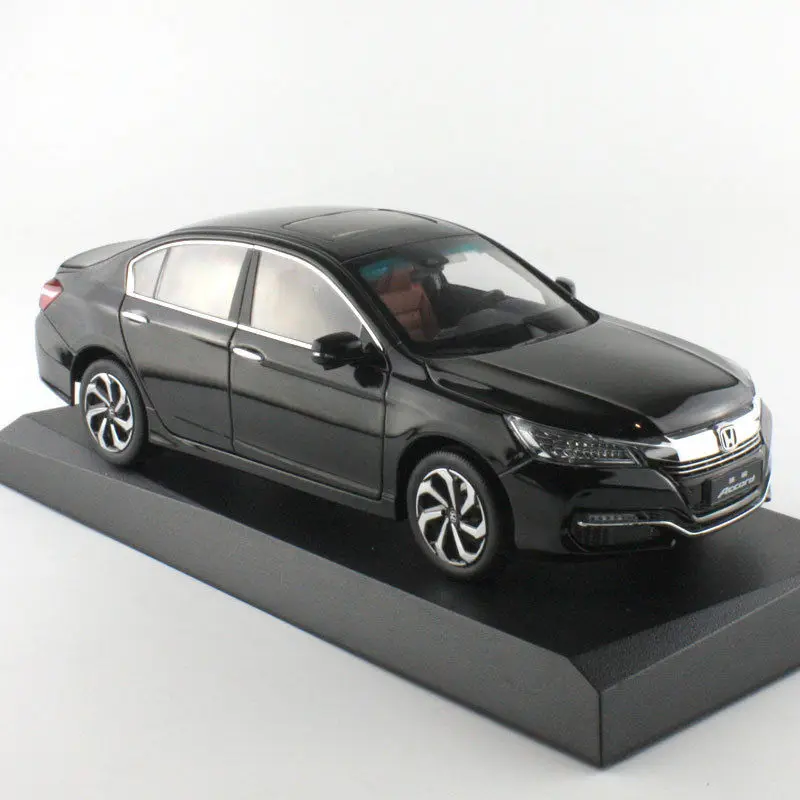 1:18 литая под давлением модель для Honda Accord 10 Черный сплав игрушечный автомобиль миниатюрная коллекция подарки MK10