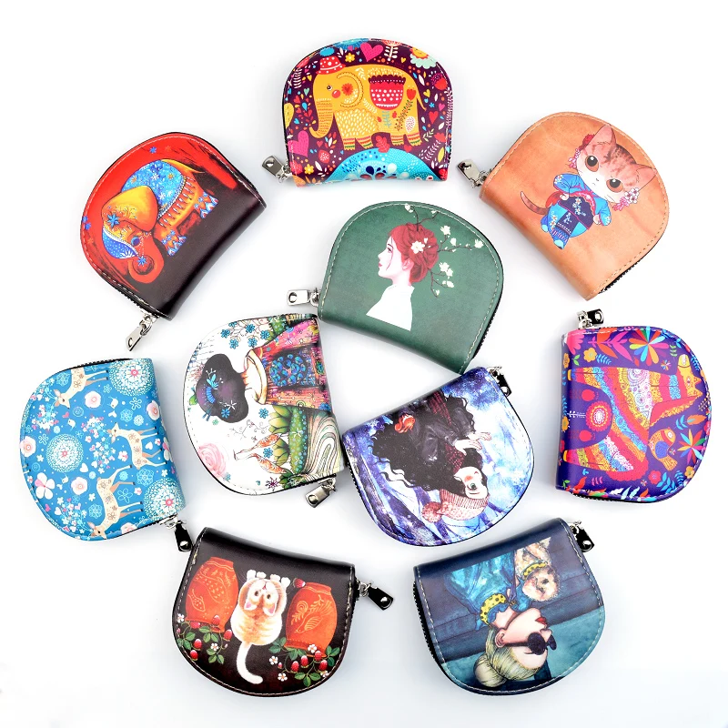 

Cartoon wallet cute Women's coin purse Student Cute Mini Coin Bag Small Wallet Keychain Small Bag Coin Wallets carteras mujer