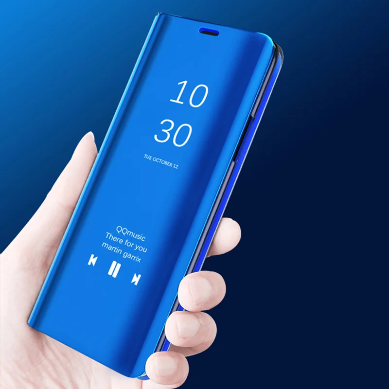 

Cleiree Smart Mirror Flip Case For Samsung Galaxy S8 S9 Plus S10e Note 9 8 J8 J7 J6 J5 2017 A6 A8 2018 Cover