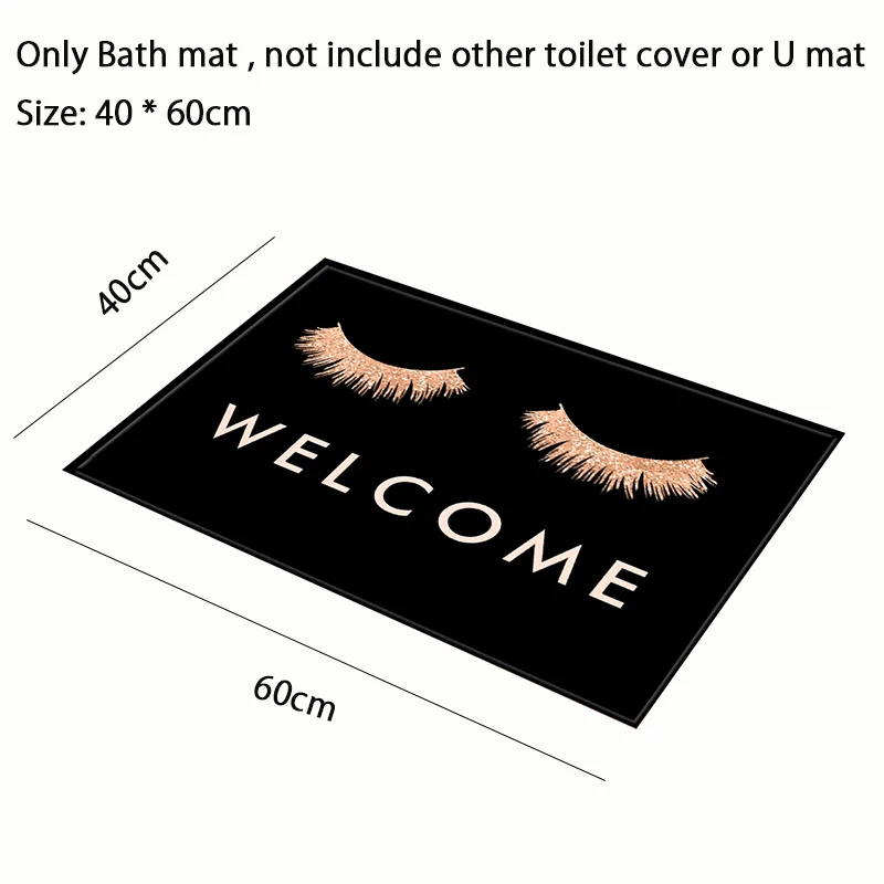 Новейший Кирпич 3 шт./лот коврики для ванной комнаты коврики и коврик набор экологически чистый коврик для гостиной комплект коврик для туалета для домашнего декора - Цвет: PM only bath mat