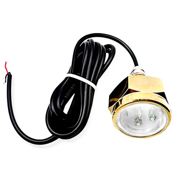 

27W 1800Lumen LED Underwater Boat Lights Water-proof Marine Boat Drain Plug Light Fishing Swiming Diving