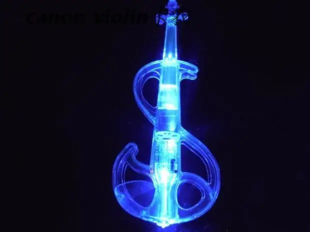 Цветная синяя Зеленая прозрачная электрическая скрипка кристальная 12 #|crystal