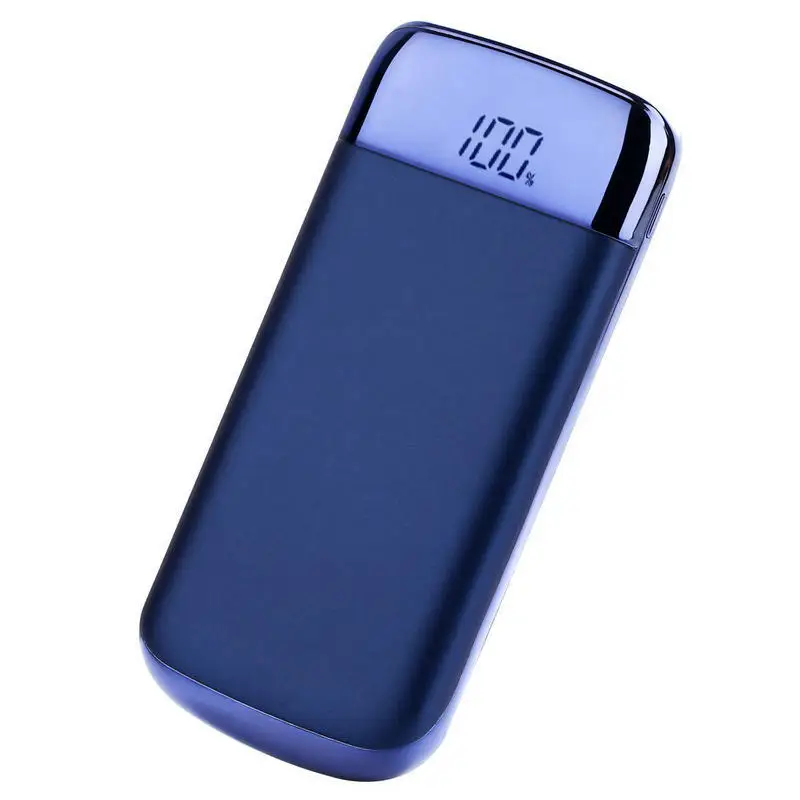 New LCD 10000mah 2.1A Fast Charging Power Battery 2USB
