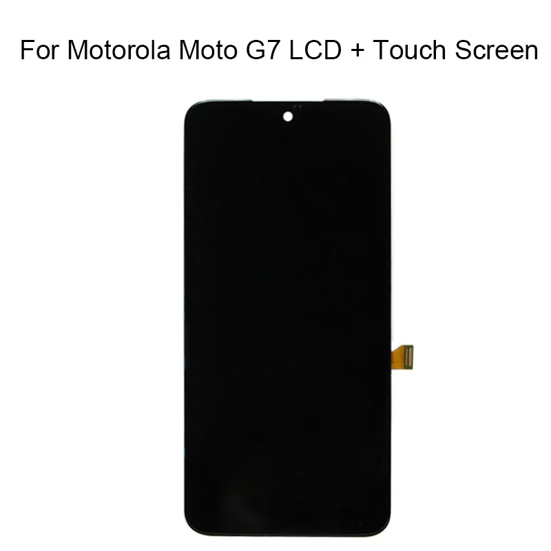 

For Moto G7 LCD Screen Display Touch Digitizer Screen Replacement For Motorola G7 Display G7 G6 plus LCD Display