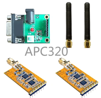 

APC320 kit SI4463 / 868MHz / APC320 with RS232 to TTL interface setter and antenna 433MHz , 868MHz or 915MHz