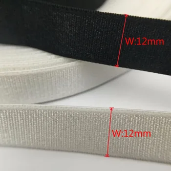 

Free shipping 10 yards / lot 10mm/12mm bra elastic tape underwear webbing