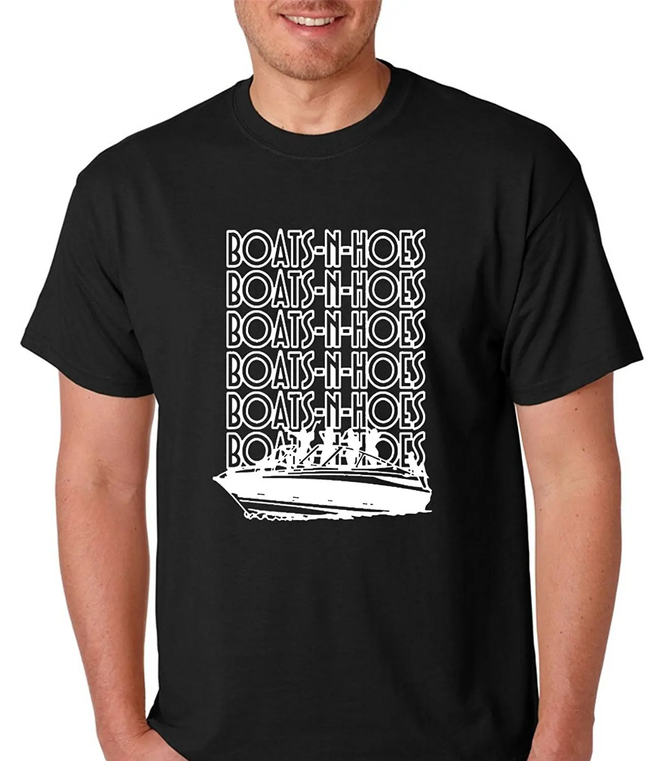 Raw T-shirts Boats and Hoes Prestige Worldwide - Funny Boats Premium Men's T-Shirt New Brand-Clothing T Shirts Top Tee