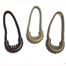 10 UNIDS acampar Al Aire Libre Herramientas EDC Bolsa Multiusos Mochila Cremallera Hebilla de la Cuerda de Los Hombres Útiles de Seguridad Anti-robo de Accesorios FW078