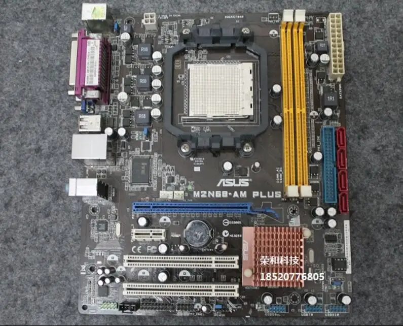 

original for Asus M2N68-AM PLUS desktop motherboard DDR2 AM2 AM3 690 N68 N78 785g 100% tested working