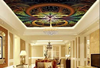 

custom modern wallpaper 3d ceiling wall papers home decor living room Abstract gorgeous patterns 3d photos ceiling wallpaper