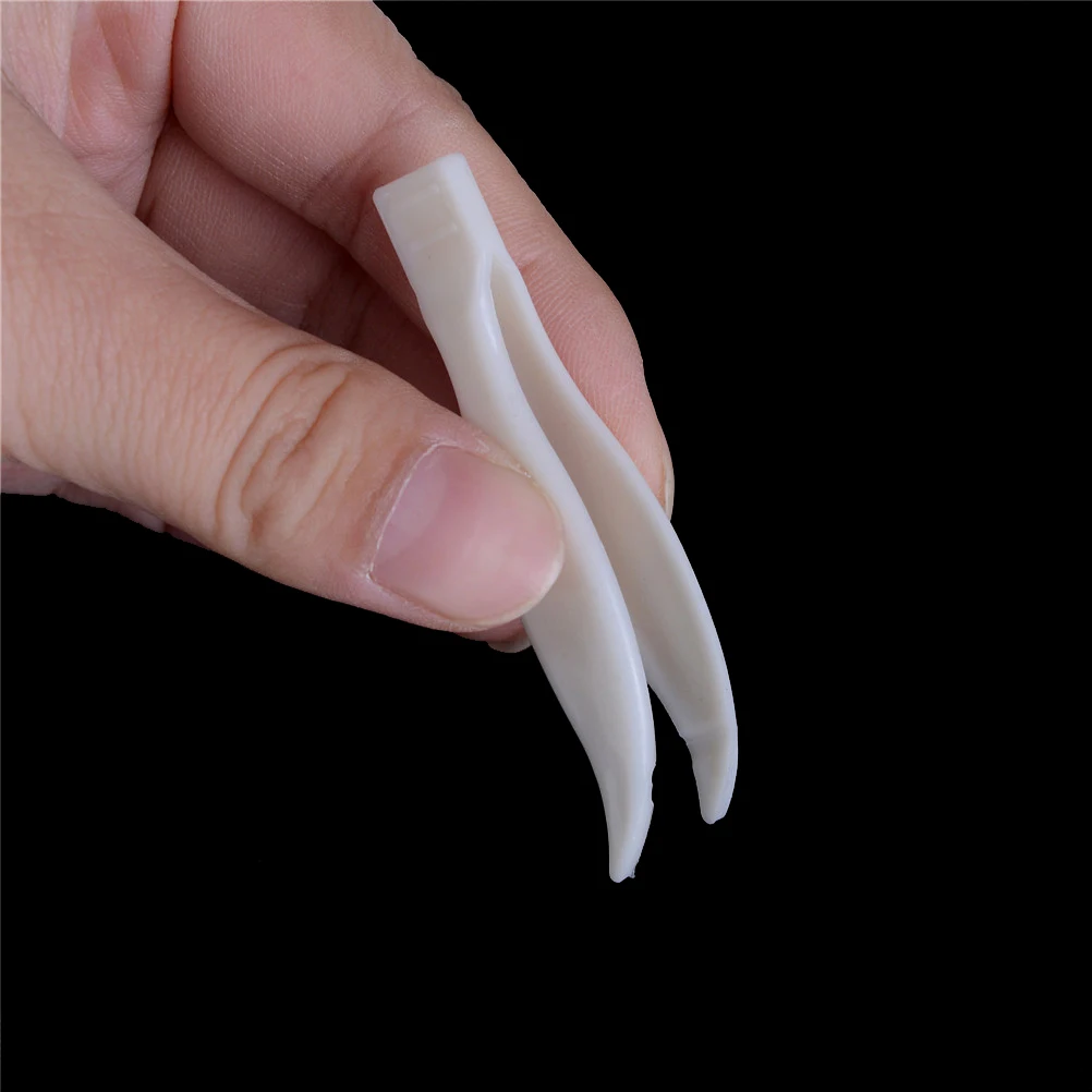 

2pcs Plastic Tweezer For Balance Weights Teaching Accessories Lab Use