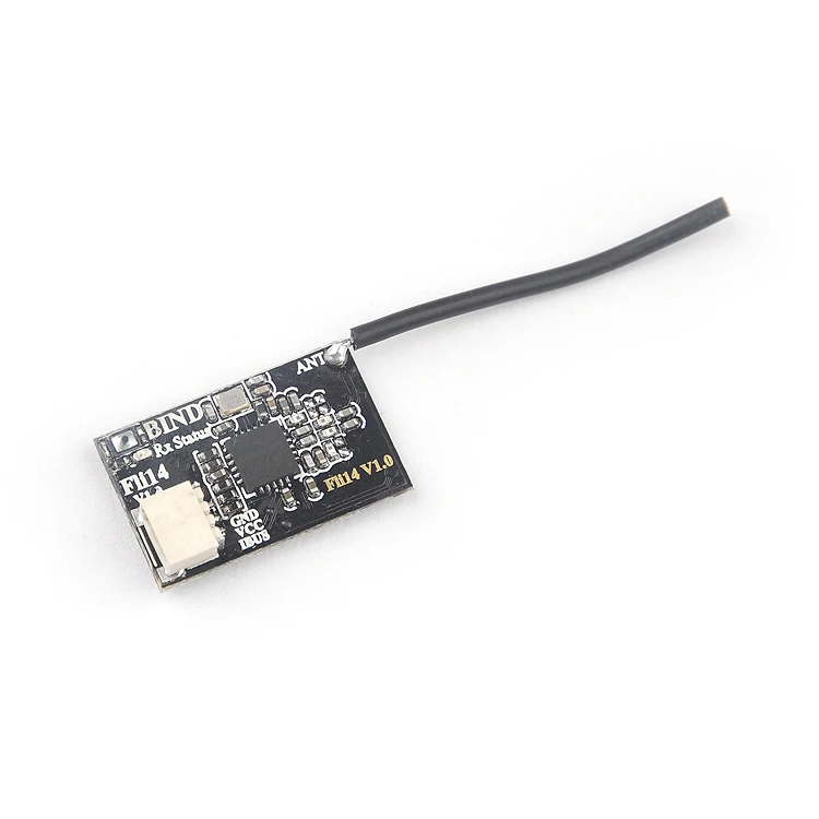 

Ultra-Small Flysky Fusi 2.4G Fli14 Receiver 14 Channels with OSD RSSI Output For Small Through Machines