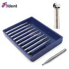 10 шт. Стоматологический Продукт FG круглый Бур Стоматологическая лаборатория карбида вольфрама боры FG