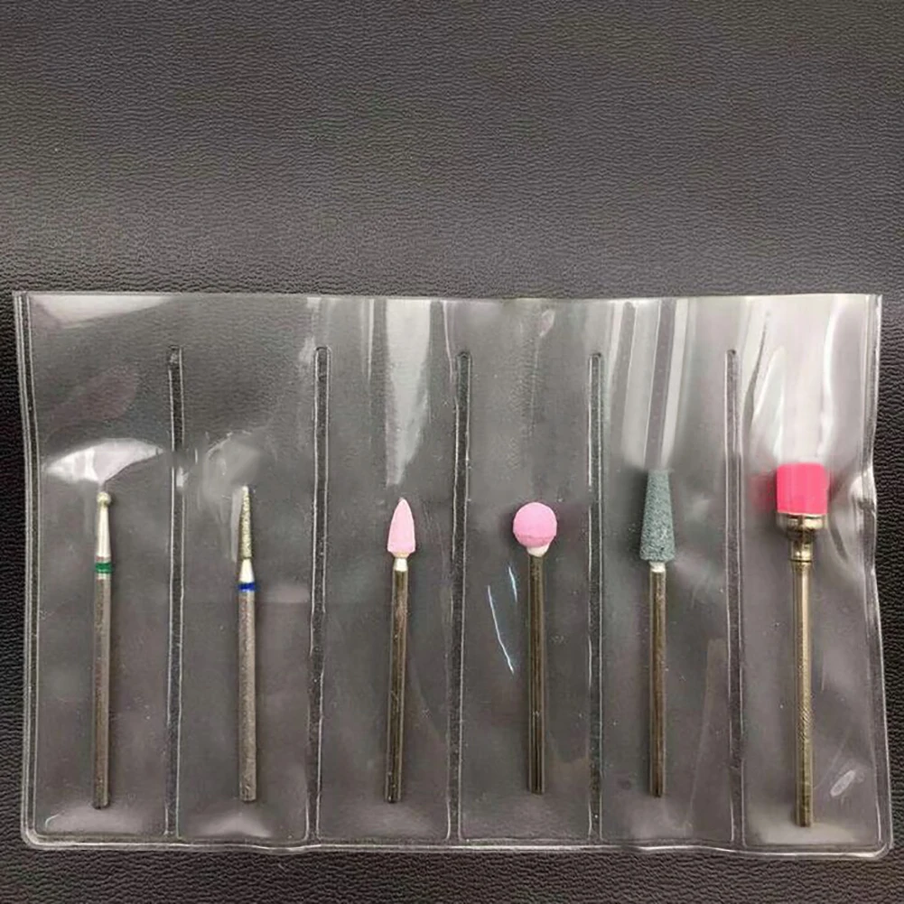 Электрический набор сверл для маникюра, полировки ногтей, профессиональный алмазный керамический вращающийся сверло для ногтей, шлифовальный инструмент для снятия заусенцев, инструмент для педикюра, сверло - Цвет: Set3