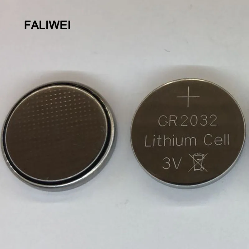 

Hot! 5PCS/LOT 3V CR2032 2032 Coin Cell Button High Capacity Lithium Battery for Toys Remote/Watch and so on