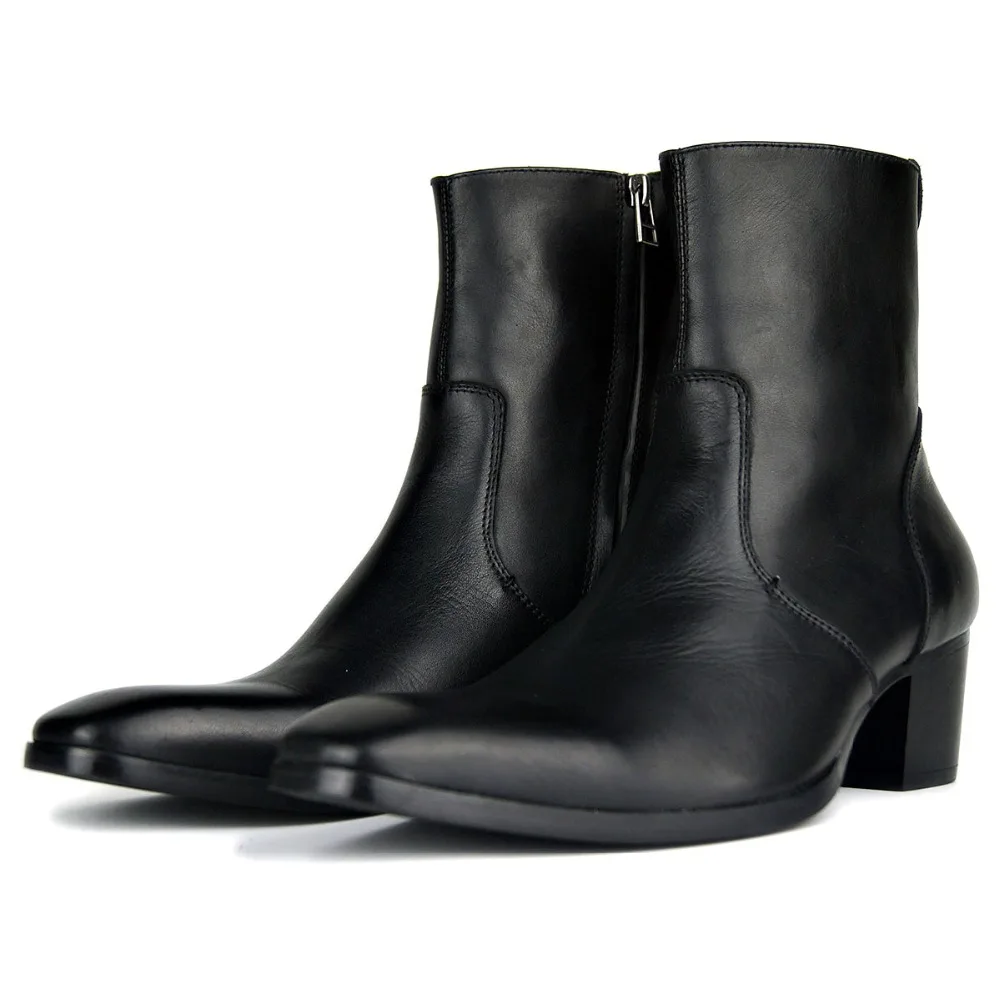 men mid calf boot