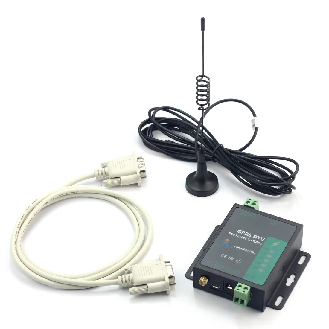 Q19025 USR-GPRS232-730 RS232/RS485 GSM модемы Поддержка GSM/GPRS к последовательному преобразователю DTU управление потоком RTS CTS