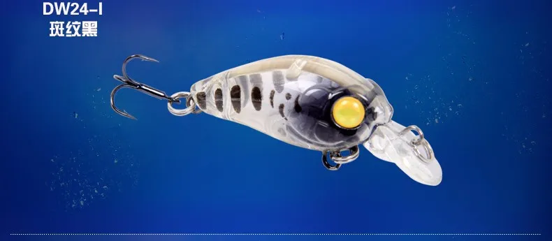 Tsurinoya, брендовая пластиковая жесткая рыболовная приманка DW24, мини-приманка, 35 мм, 3,5 г, искусственная приманка для ловли карпа, приманка для рыбы, кренкбейт