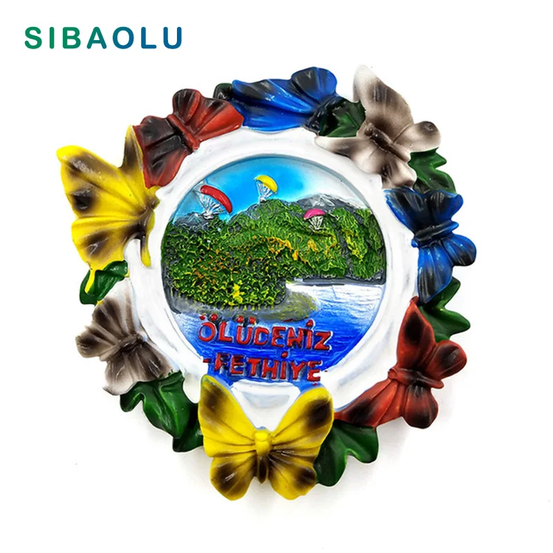 Turkey fethiye craft fridge for children souvenir tourism Resin