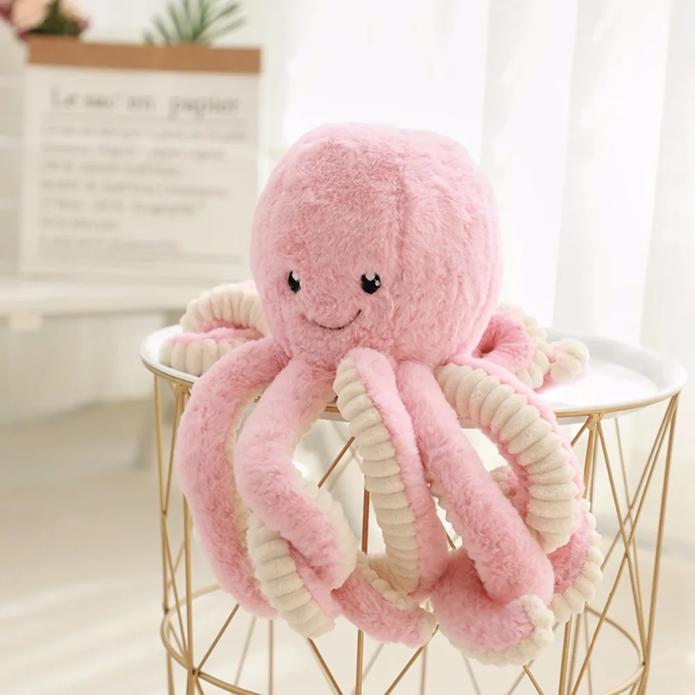 Прекрасный моделирование осьминог кулон плюшевая мягкая игрушка Олень животных аксессуары для дома милые животные куклы Подарки для детей