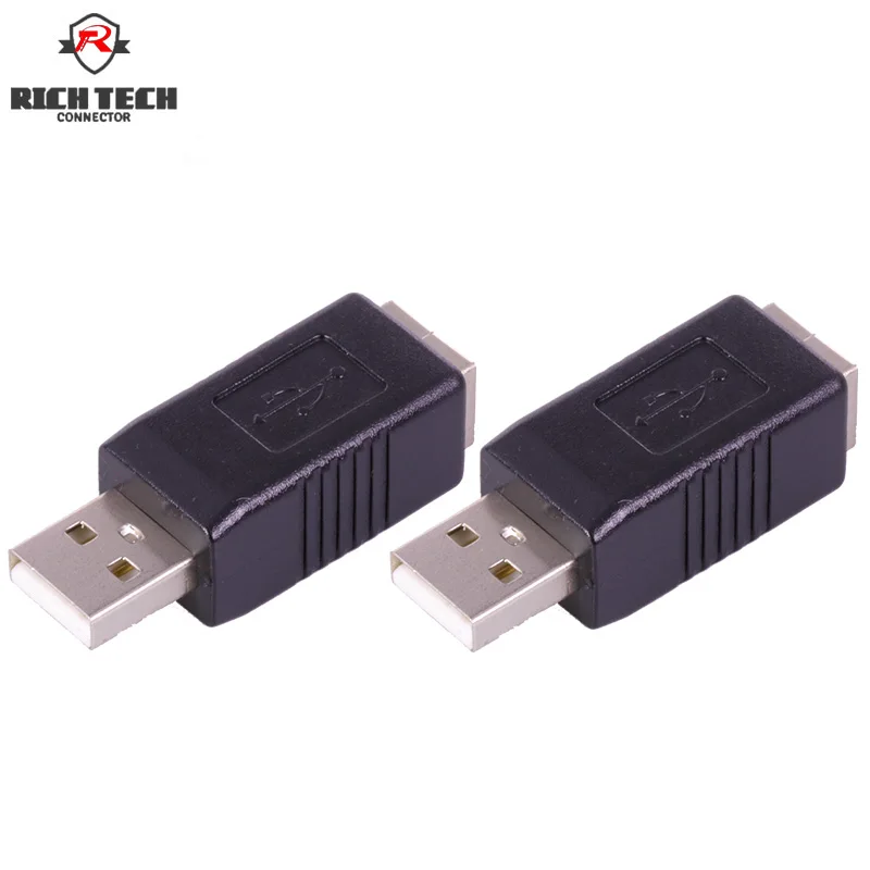 Переходник с USB 2 0 A папа на B мама|Соединители| |