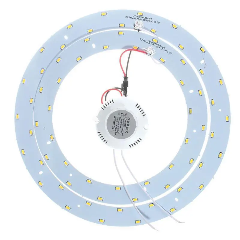 Настенные светильники доска замена лампы 5730 SMD СВЕТОДИОДНЫЙ Панель круг кольцевой светодиодный потолочный светильник