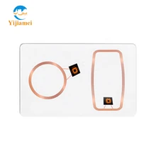 Двухчастотные Бесконтактные RFID смарт композитные карты с 125 кГц 13,56 МГц UHF 915 МГц