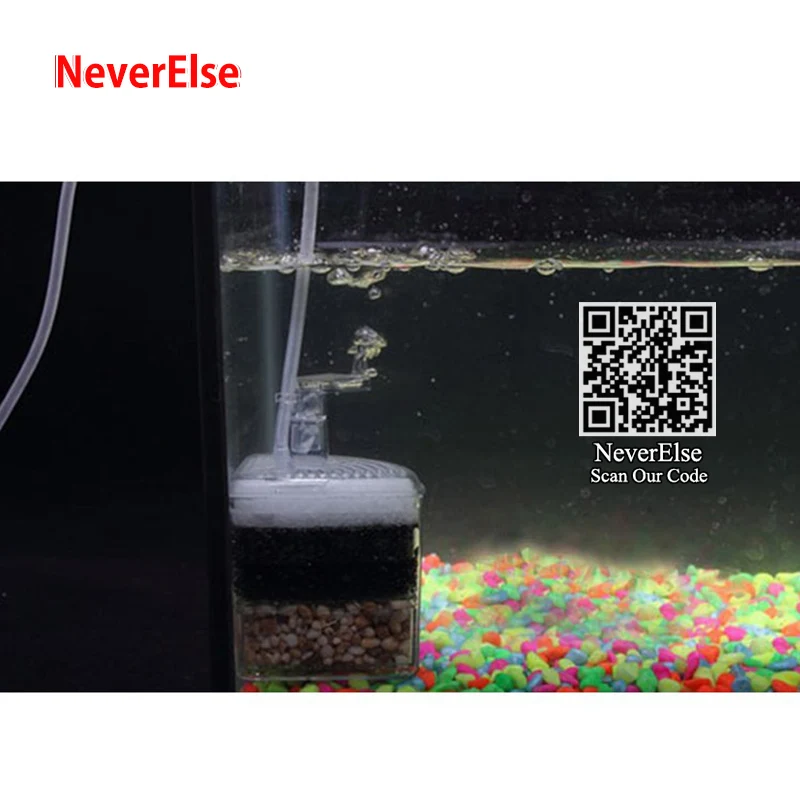 Угловой воздушный насос с фильтром приводом увеличение кислорода Био Губка керамический угол в резервуаре для креветок Betta нано маленький аквариум для рыб