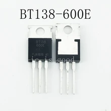 100pcs/lot BT138-600E TO-220 BT138-600 Triacs sensitive gate