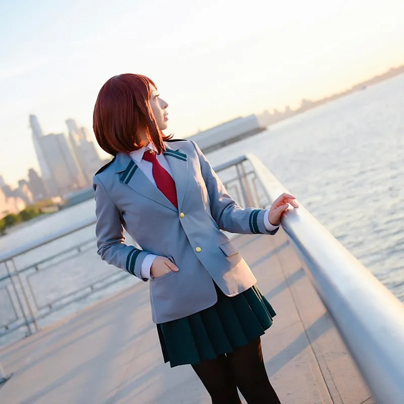 Ochako uraraka cosplay kostuums Uniformen Japanse anime Mijn Hero ...