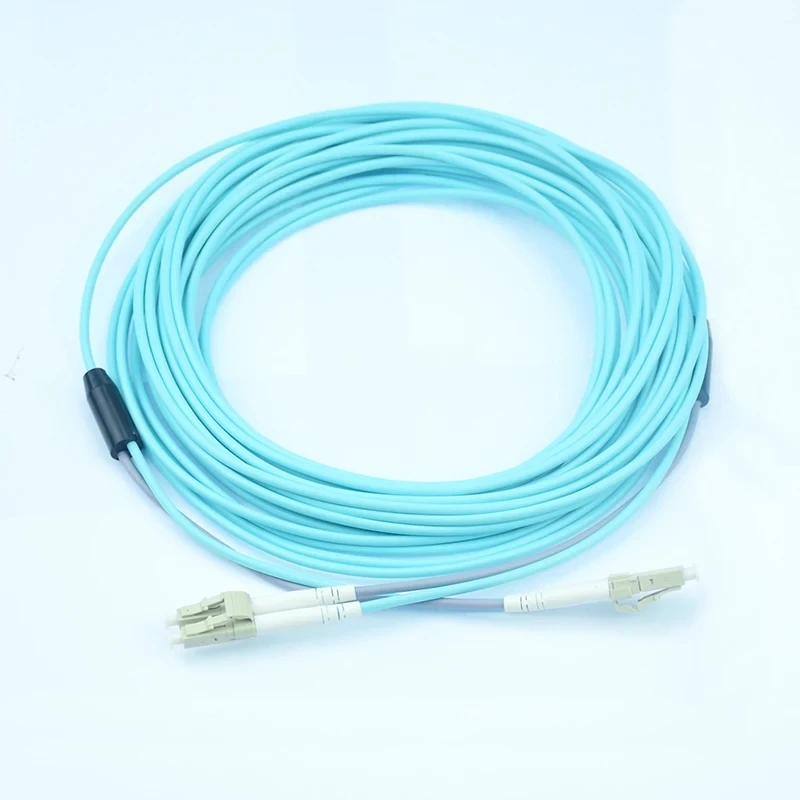 1 шт. 100mtr OM3 бронированный оптический патч-корд 2 волокна SC-SC LC ...