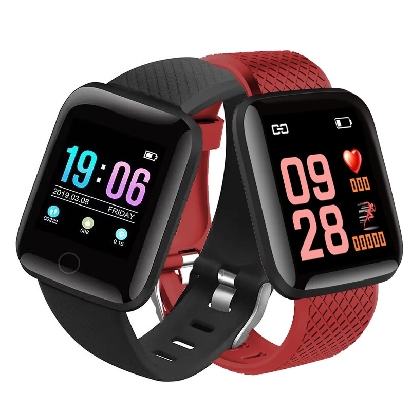 Smart Bracelet Color Screen Blood Pressure smart watch Heart Rate Monitor Smart Wristbands Cheap Fitness Tracker For IOS Android
