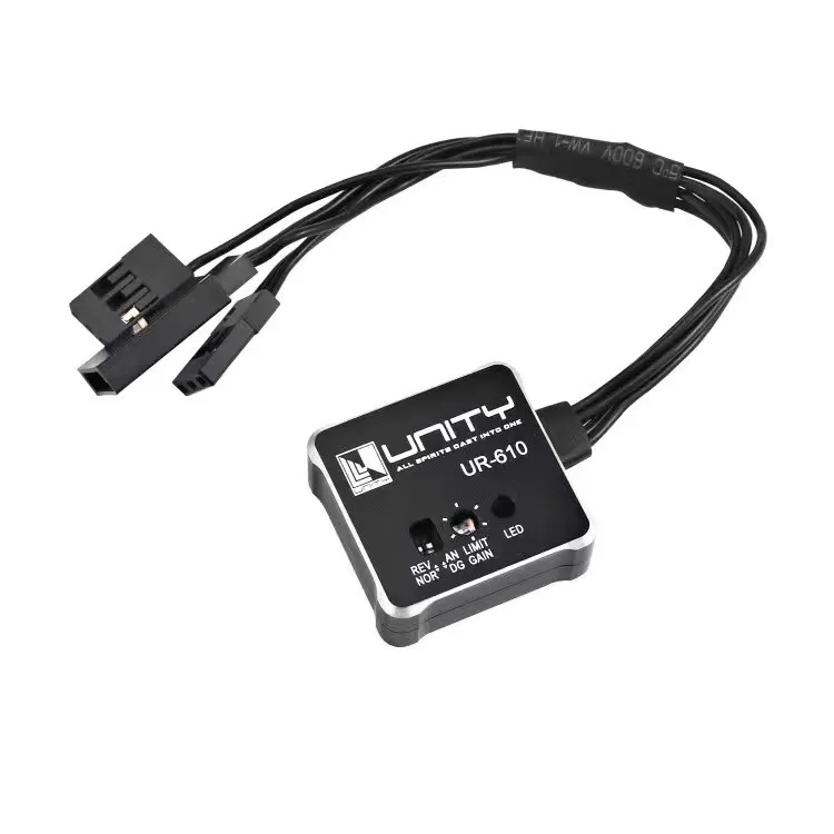 Гироскоп TZT UnityRC UR610 1/10 черный металлический гироскоп для дрифтинга