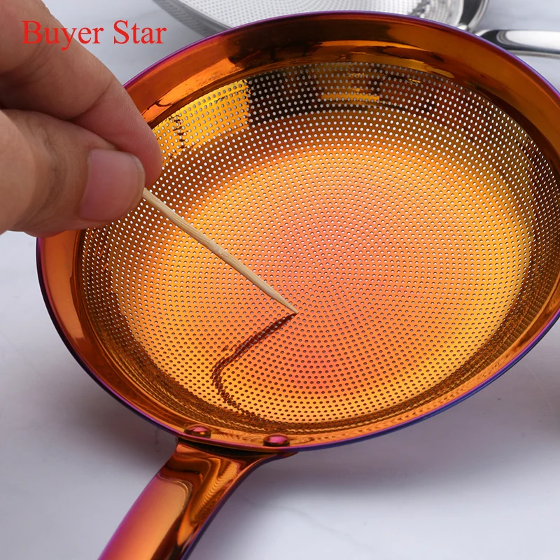 New Arrival Multifunctional 304 stainless steel filter Fine Oil Skimmer Strainer Colander kitchen utensils cooking tools - Image 3