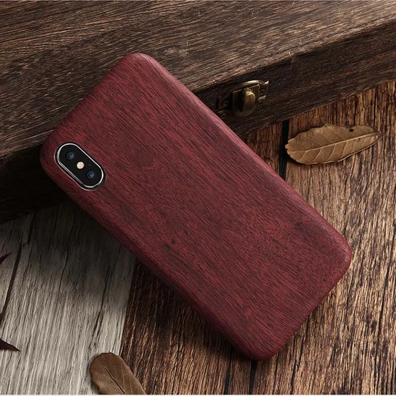 2018 Винтажный чехол с текстурой древесины для iPhone X 8 7 6 s Plus 5 5S SE Чехол Мягкий