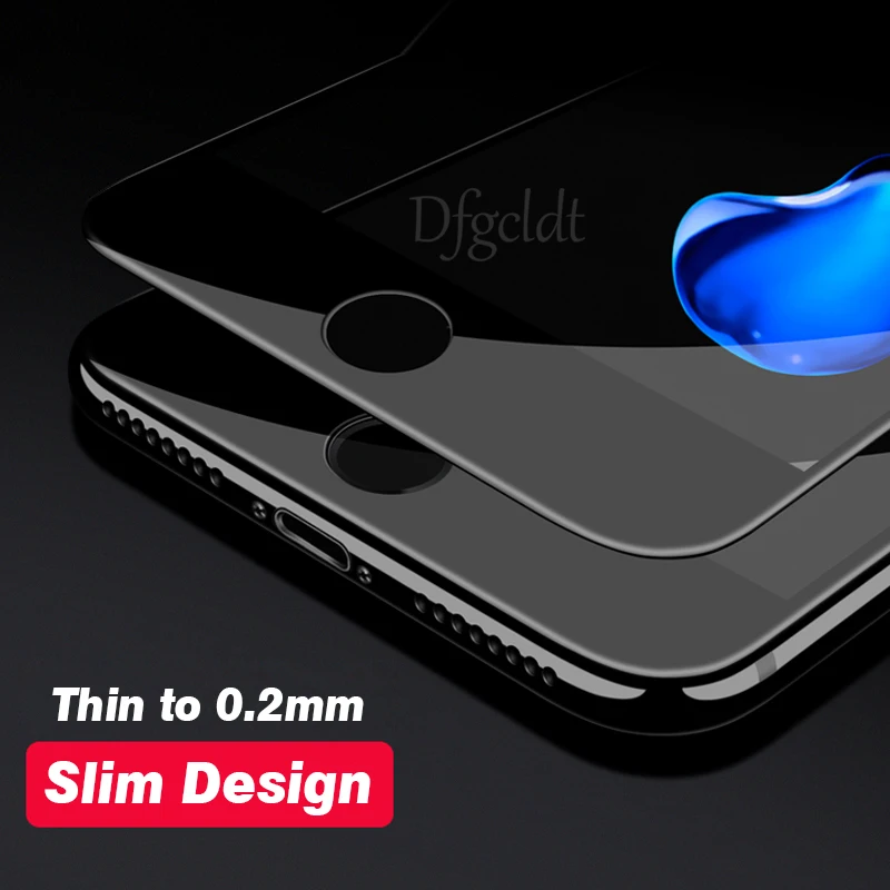 3D изогнутое углеродное волокно с мягкими краями закаленное стекло для iPhone X 8 7 6s