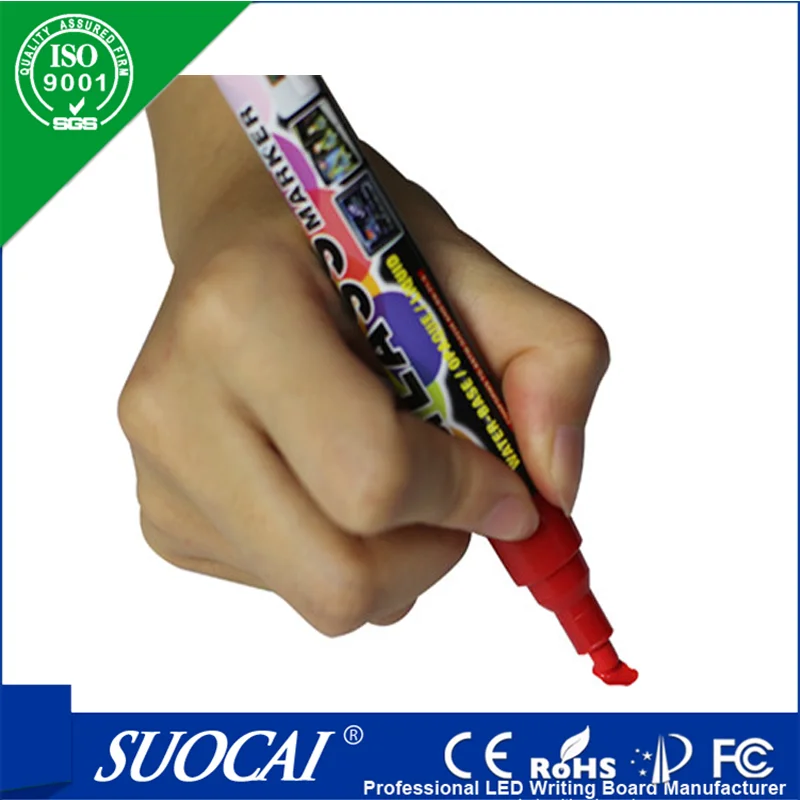Флуоресцентный маркер SUOCAI диаметр стержня 6 мм 8 штук в коробке|marker posts|pen colormarker board