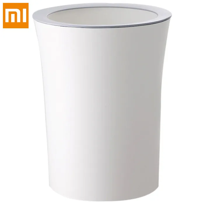 

Xiaomi Youpin Trash Cans with Pressure Ring Storage Bucket Waste Bins Rubbish Box Office Storage for Home