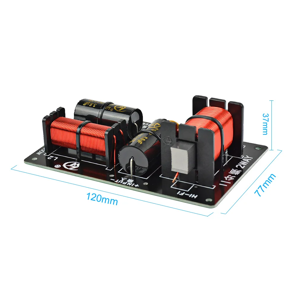 AIYIMA 2 шт 350 Вт 2 способа кроссовер аудио Плата твитер бас динамик делитель частоты 2 блока для 4-8ом DIY динамик фильтр 2800 Гц