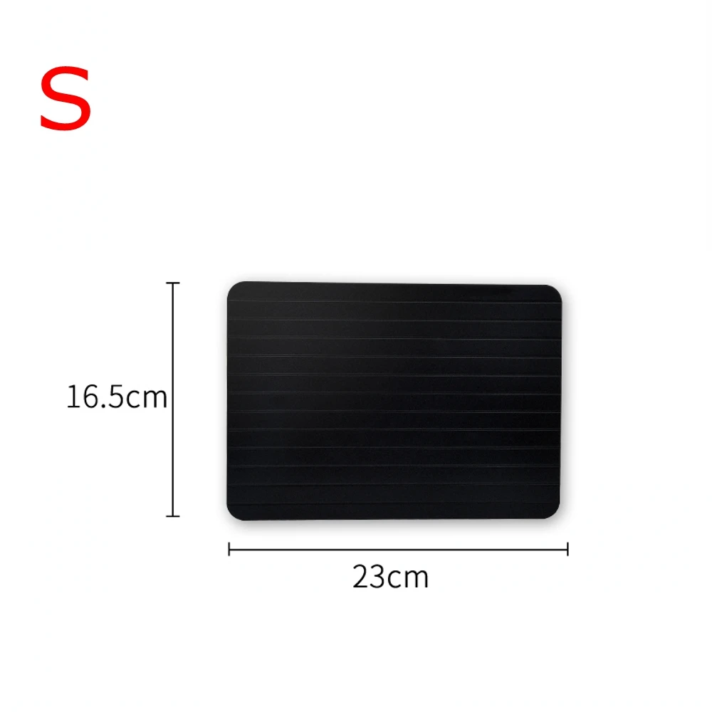 Magic Defrost Tray Metal Plate Defrosting Tray Safe Fast Thawing Frozen Meat Defrost Kitchen Gadget Tool Magic Defrost Tray Metal Plate Defrosting Tray Safe Fast Thawing Frozen Meat Defrost Kitchen Gadget Tool