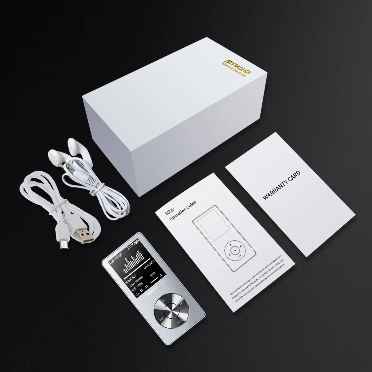 Оригинальный металлический MP3 плеер без потерь HiFi музыкальный с высоким